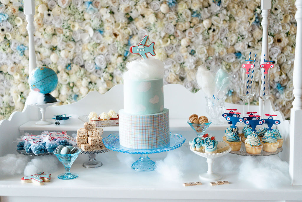 Baby Blue Sweet Table- Dessert Table