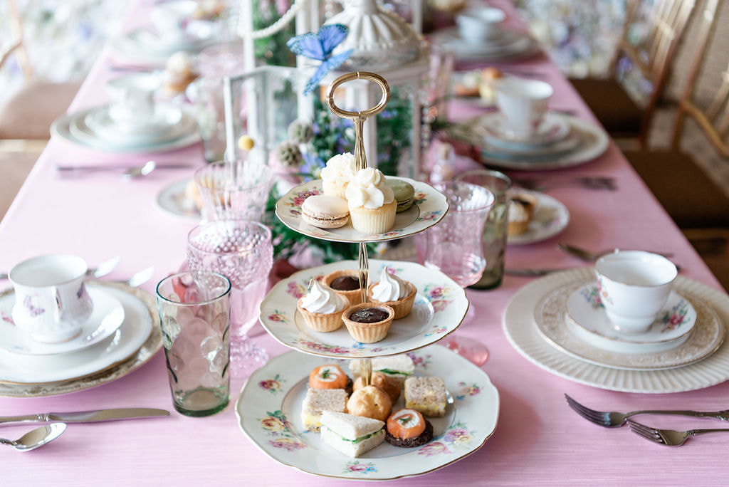 Tea Party styled Table setting Chicago