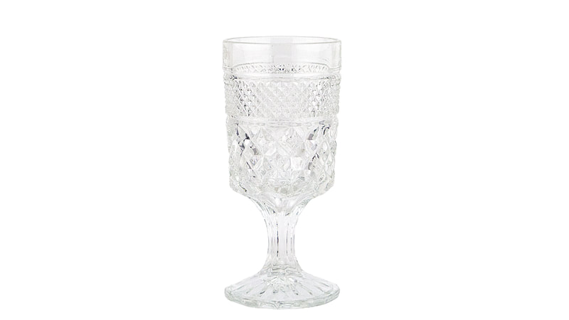 Bella goblet matching clear
