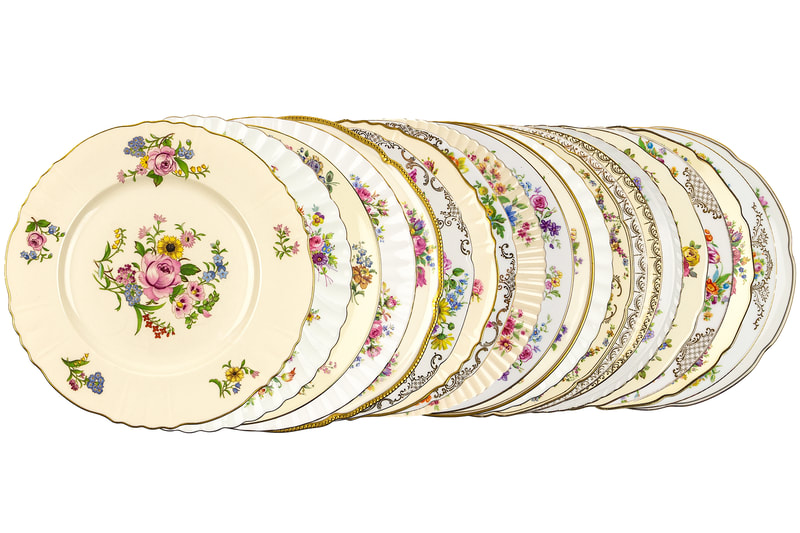 Elegant Floral dinnerware