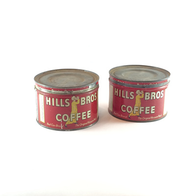 Vintage Hillsboro Coffee cans