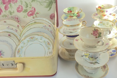 Vintage Dishes and Teacups for rent in Barrington, IL