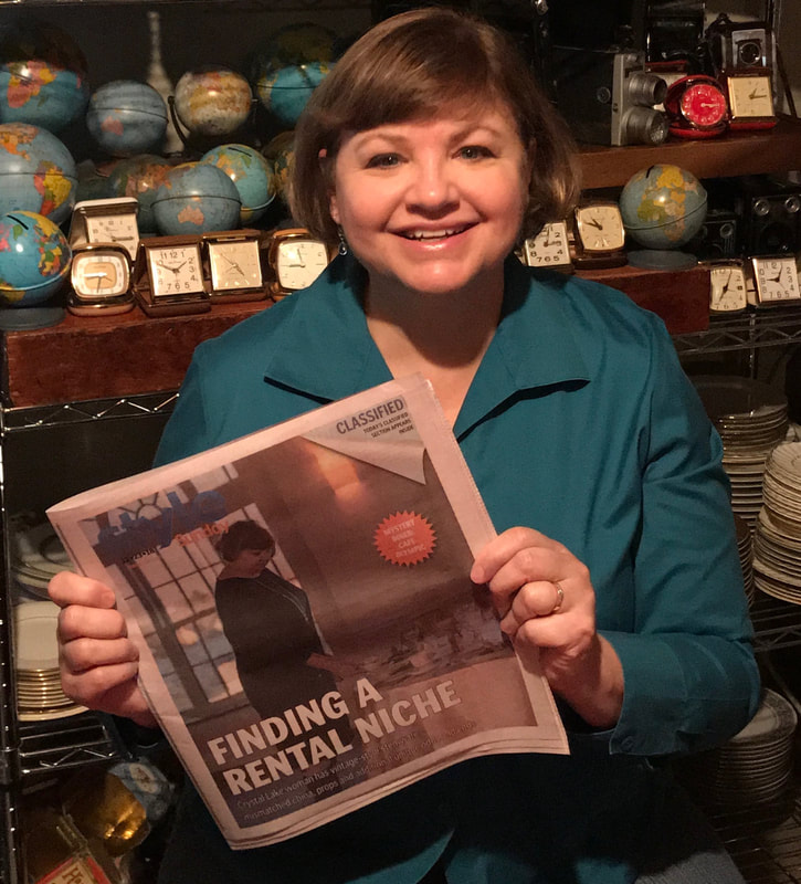 Janet Mathews and the Northwest Herald magazine article