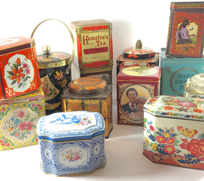 Tea tins for rent in Chicagoland area
