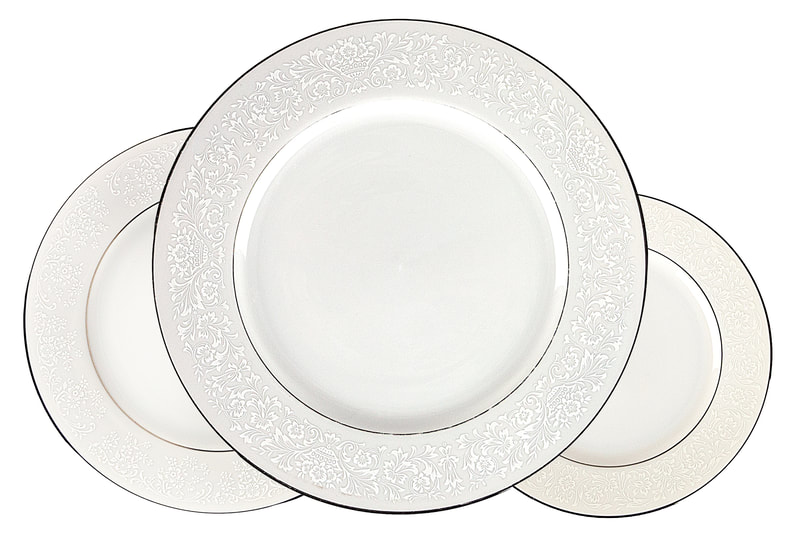 White Lace dinnerware collection